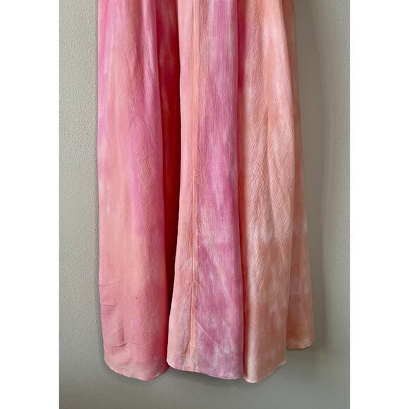 Johnny Was x Amanda Bond Pink Ombre SizeL Handmade in Malibu Boho Flutter Sleeve - Picture 10 of 16